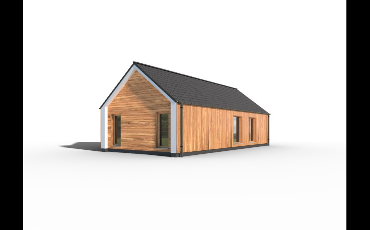 Dřevostavba Scandic 1-93
