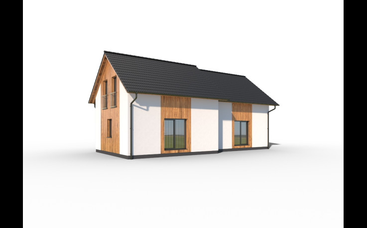 Dřevostavba Duo 1-153