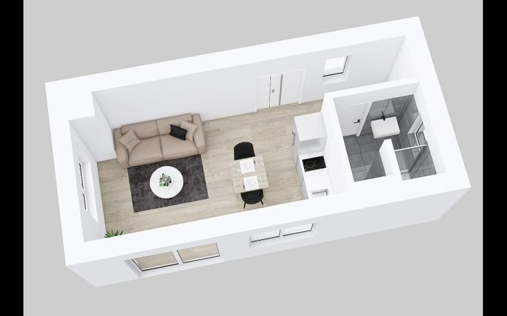 Dřevostavba Easy 1-23