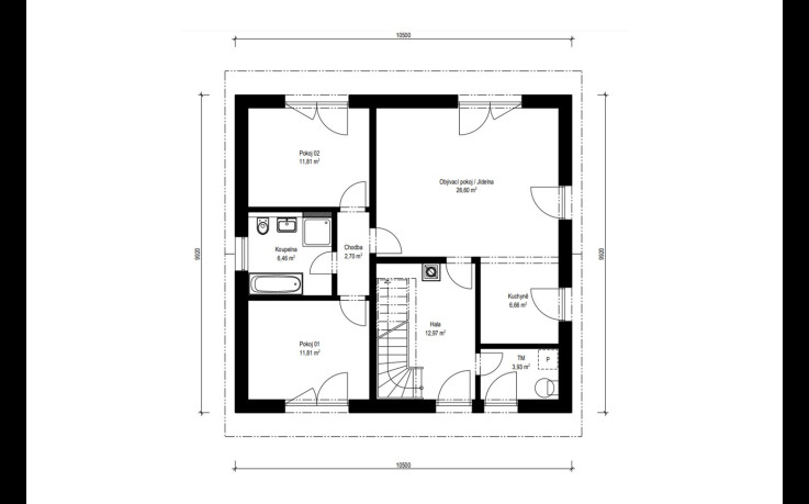 Dřevostavba Avanti 3-161