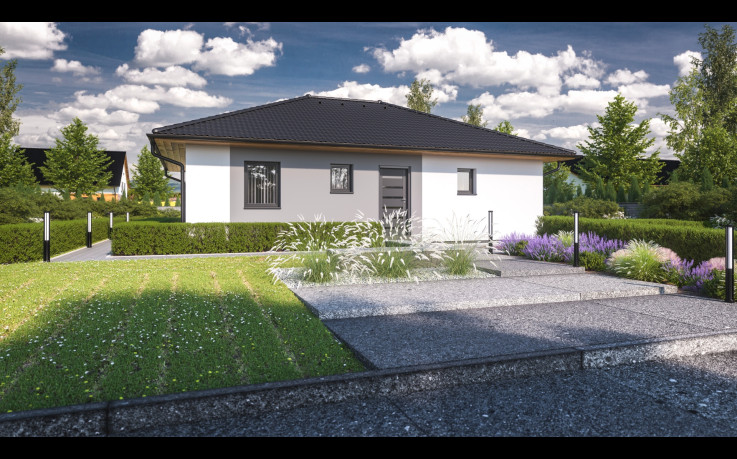 Dřevostavba Lucky 1-84