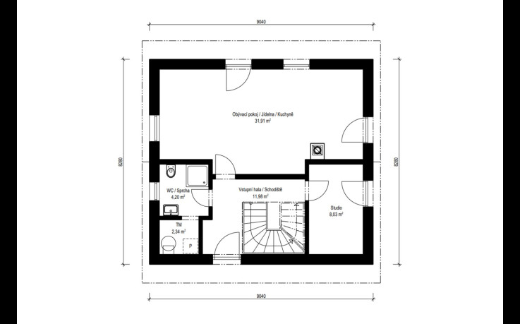Dřevostavba Spring 1-112