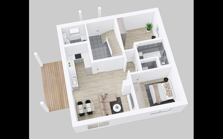 Dřevostavba Genera 1-155