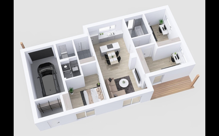 Dřevostavba Instinkt 1-108