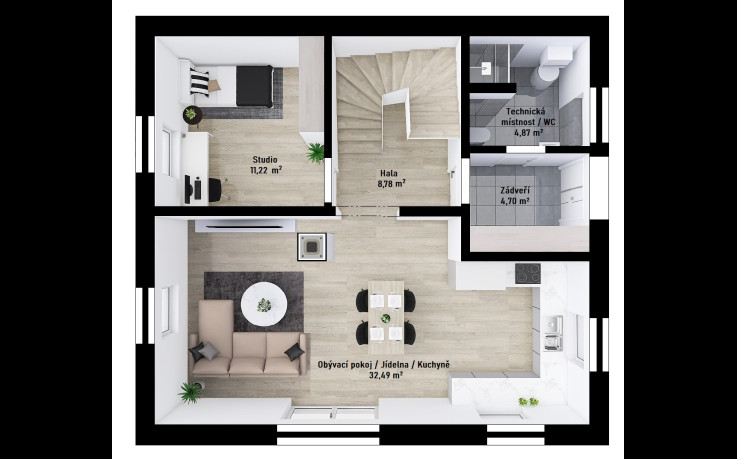 Dřevostavba Avanti 1-118