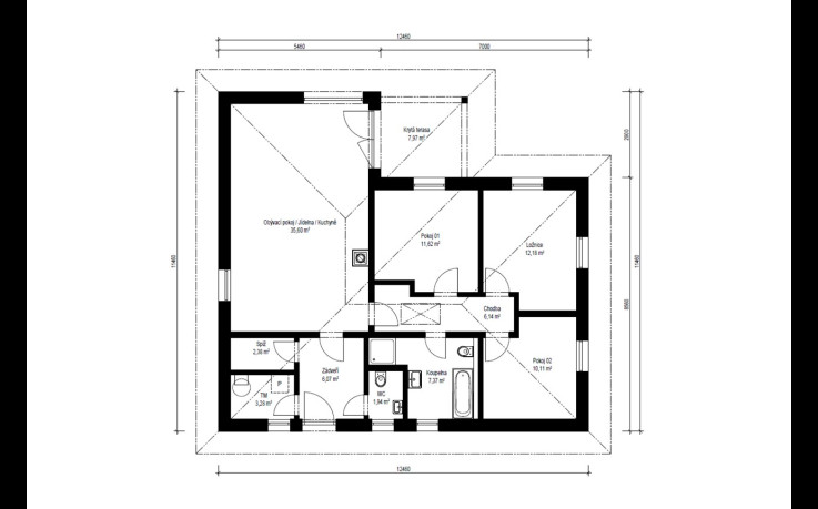 Dřevostavba Madera 2-97