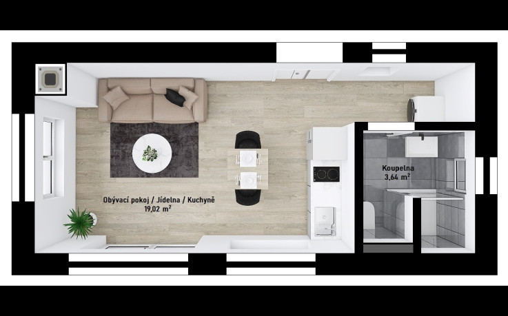 Dřevostavba Easy 1-23