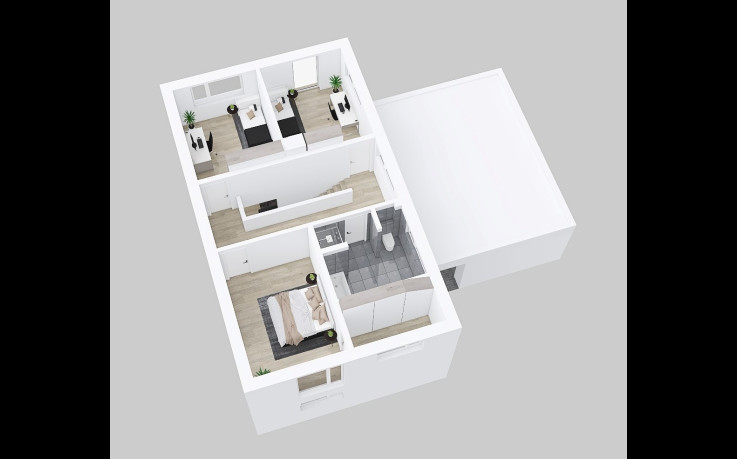 Dřevostavba Jubilée 3-167