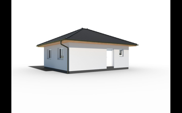Dřevostavba Individuální bungalov