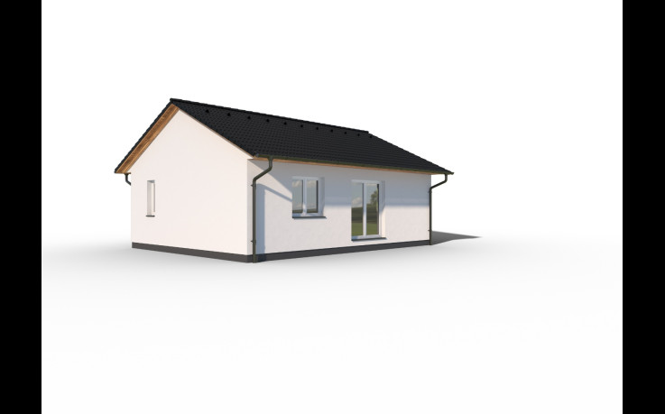 Dřevostavba Individuální bungalov