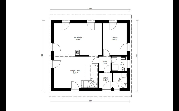 Dřevostavba Avanti 2-147