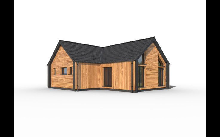 Dřevostavba Scandic 2-106