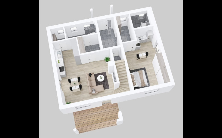 Dřevostavba Genera 2-176