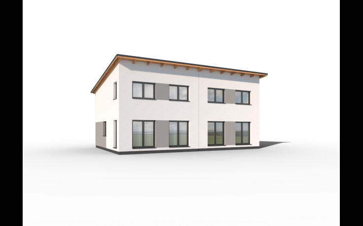 Dřevostavba Duo 2-210