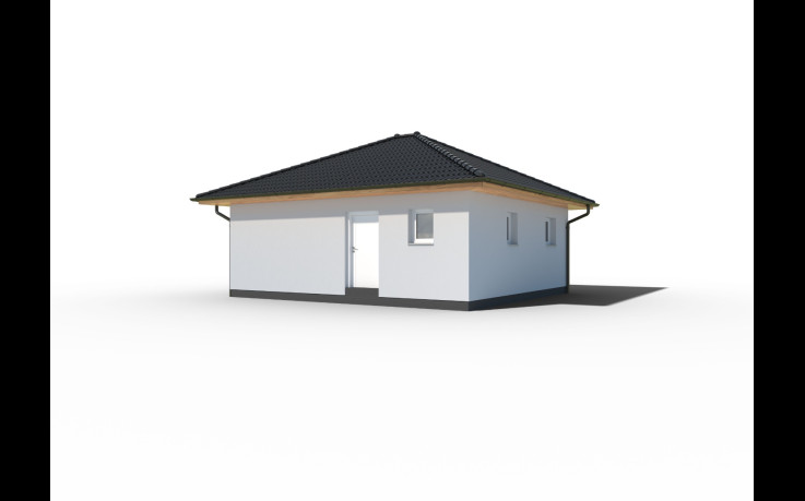 Dřevostavba Individuální bungalov