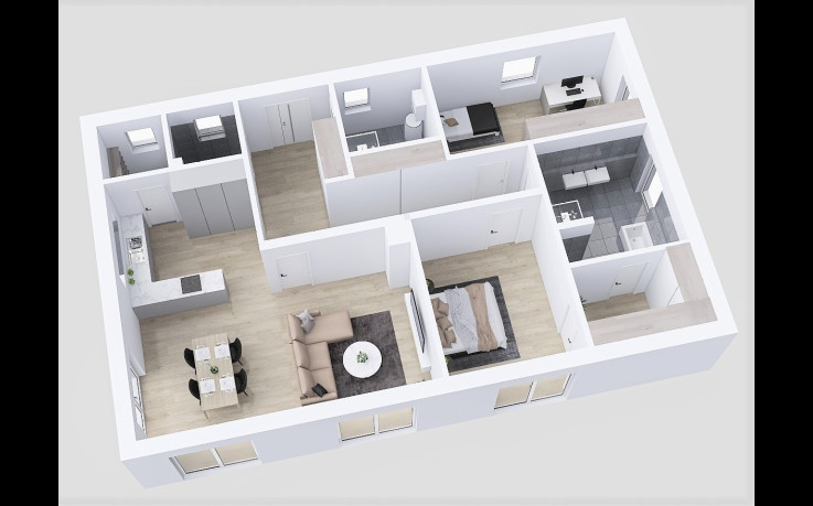 Dřevostavba Rapido 4-114