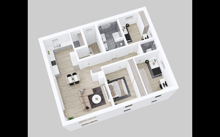 Dřevostavba Genera 3-191