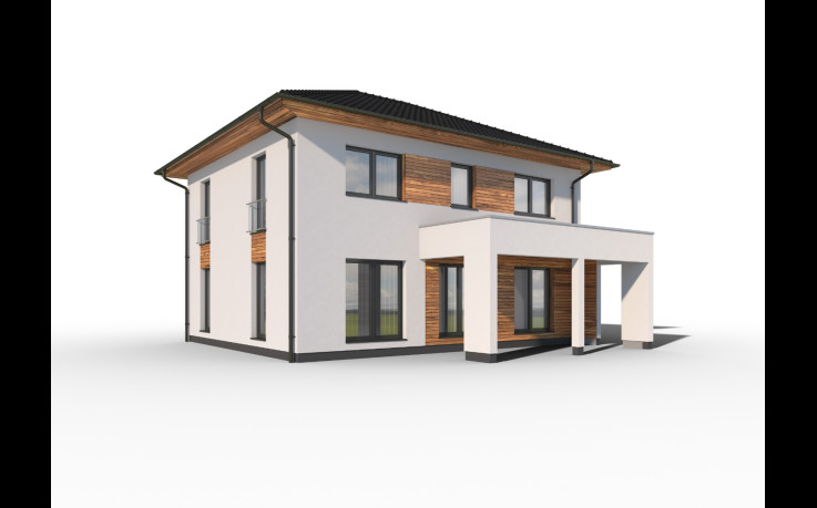 Dřevostavba Vita 4-165