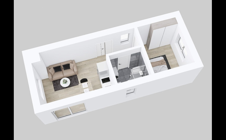 Dřevostavba Easy 2-28