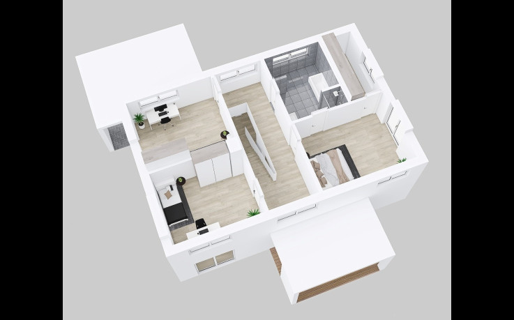 Dřevostavba Jubilée 2-154