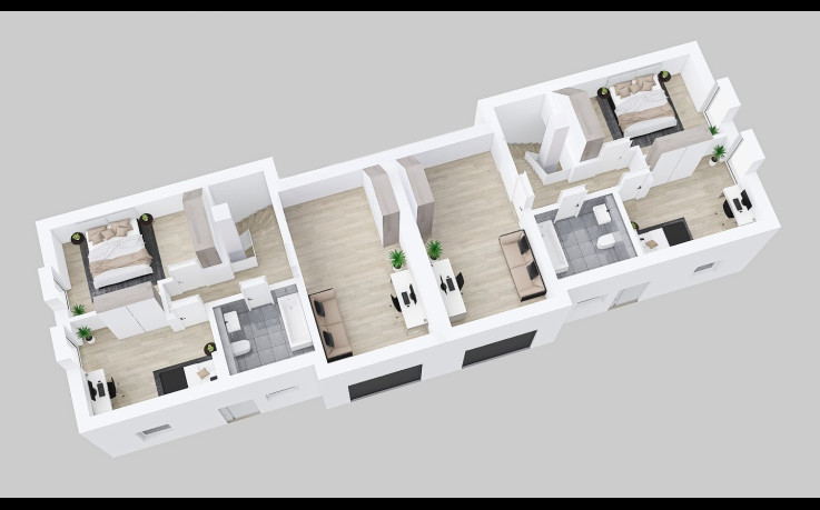 Dřevostavba Duo 4-230
