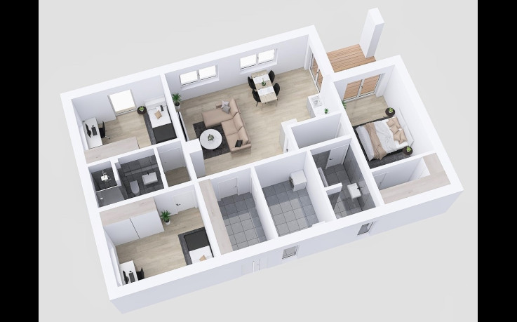 Dřevostavba Rio 2-100