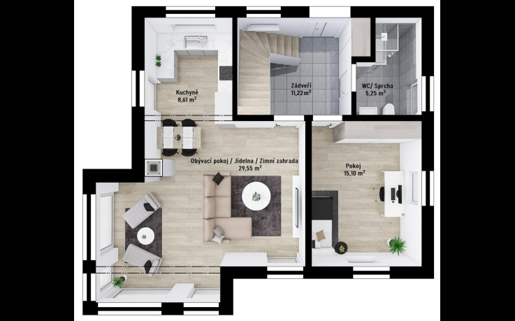Dřevostavba Jubilée 1-126