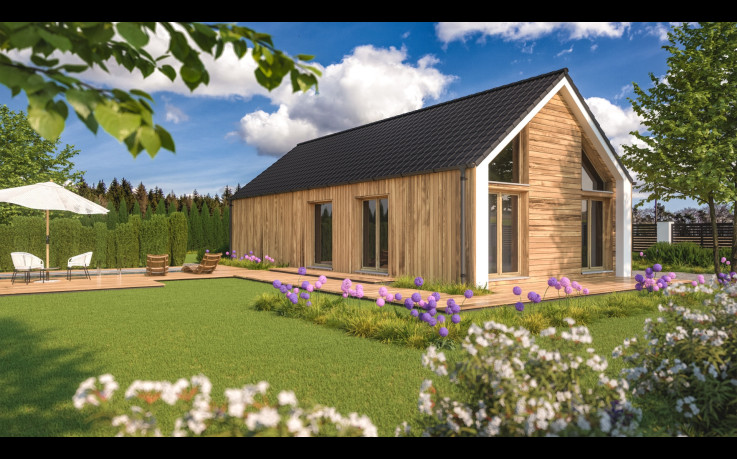 Dřevostavba Scandic 1-93
