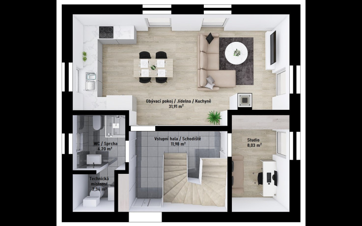 Dřevostavba Spring 1-112