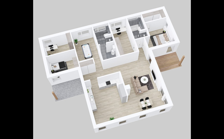 Dřevostavba Inspirace 3-146