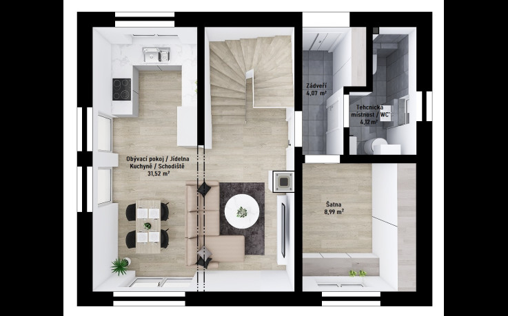 Dřevostavba Festivo 2-94