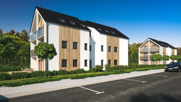 [Vícepodlažní bytový dům, dřevostavba]