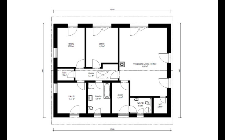 Dřevostavba Rapido 3-102