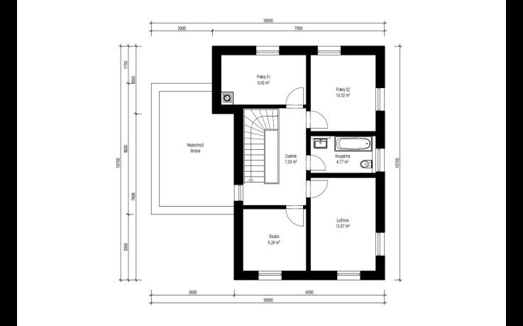 Dřevostavba Vita 1-112