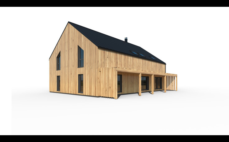 Dřevostavba Individuální patrový dům