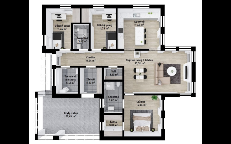 Dřevostavba Inspirace 2-119