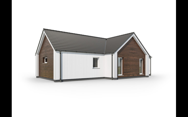 Dřevostavba Scandic 3-126