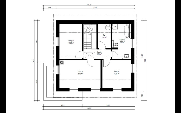Dřevostavba Jubilée 1-126