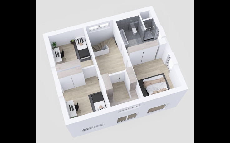 Dřevostavba Skywood 2-126