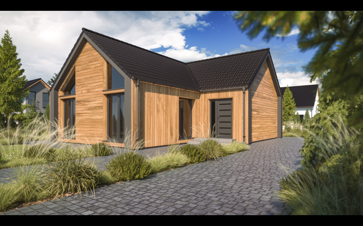 Dřevostavba Scandic 2-106