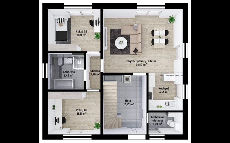 Dřevostavba Avanti 3-161