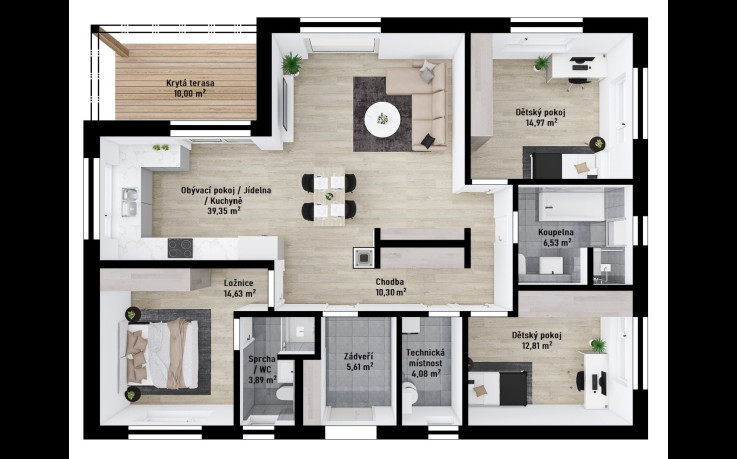 Dřevostavba Rio 3-112