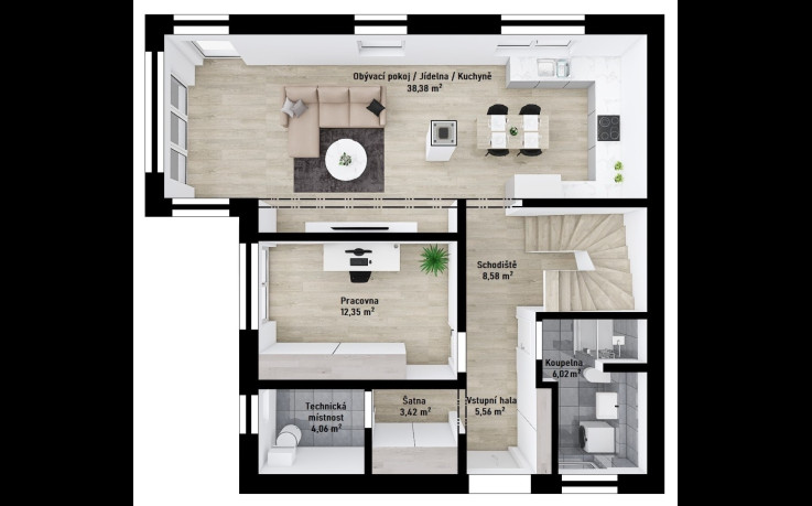 Dřevostavba Vita 2-145