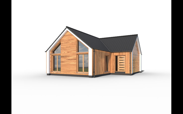 Dřevostavba Scandic 1-93