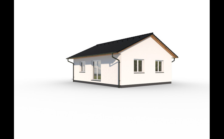 Dřevostavba Individuální bungalov