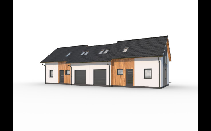 Dřevostavba Duo 4-230