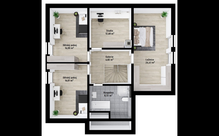 Dřevostavba Skywood 3-179