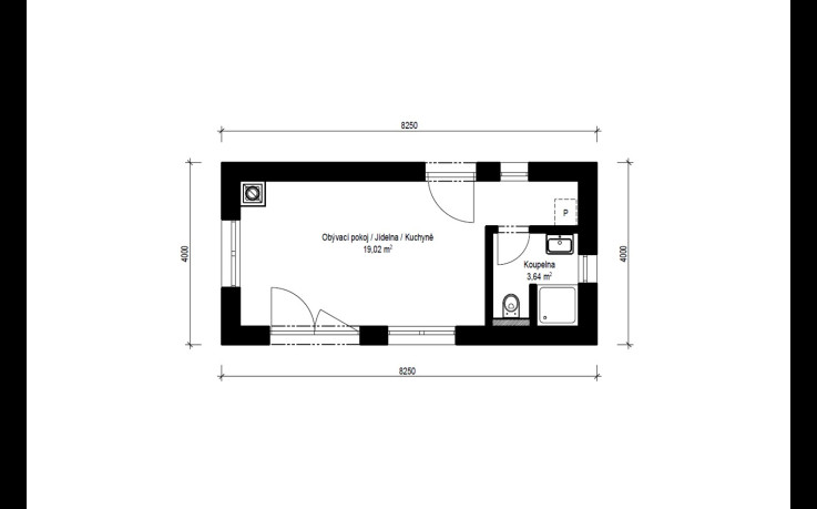 Dřevostavba Easy 1-23