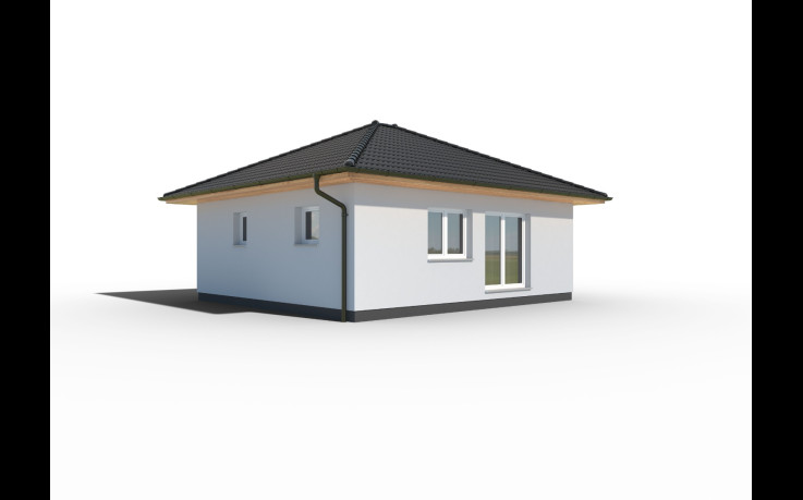 Dřevostavba Individuální bungalov