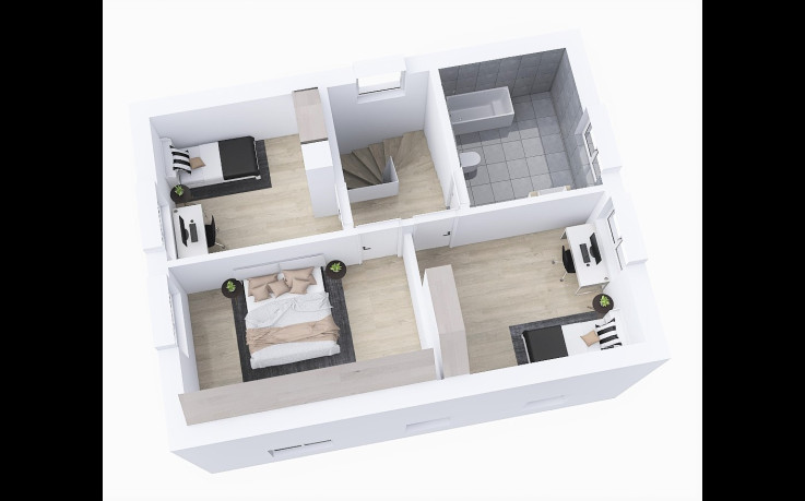 Dřevostavba Festivo 3-105